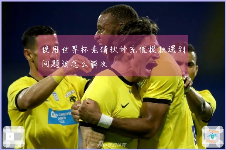 使用世界杯竞猜软件充值提款遇到问题该怎么解决