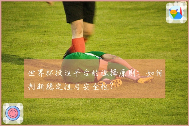 世界杯投注平台的选择原则:如何判断稳定性与安全性?
