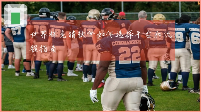 世界杯竞猜软件如何选择平台和流程指南
