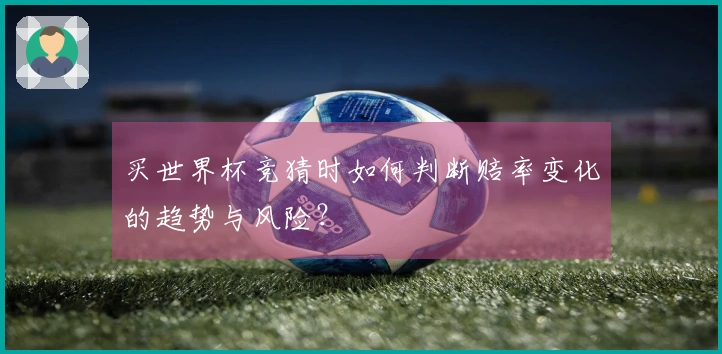 买世界杯竞猜时如何判断赔率变化的趋势与风险？