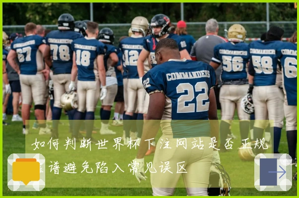 如何判断世界杯下注网站是否正规靠谱避免陷入常见误区